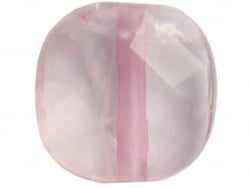 Acheter Perle naturelle à facettes carré - Quartz rose - 8 x 8 mm - 1,19 € en ligne sur La Petite Epicerie - Loisirs créatifs