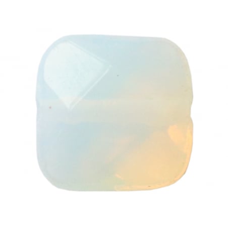 Acheter Perle à facettes carré - Opalite - 8 x 8 mm - 0,59 € en ligne sur La Petite Epicerie - Loisirs créatifs