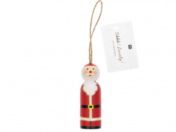Acheter Père Noël en bois à suspendre - 6,19 € en ligne sur La Petite Epicerie - Loisirs créatifs