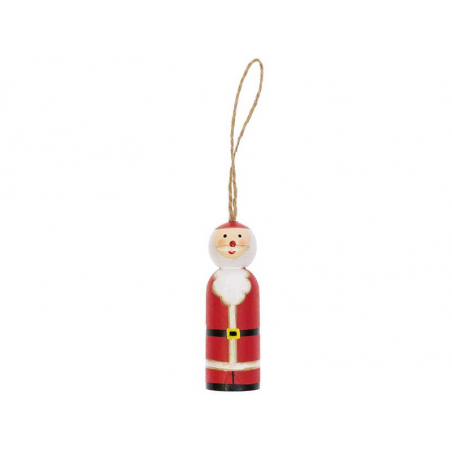 Acheter Père Noël en bois à suspendre - 6,19 € en ligne sur La Petite Epicerie - Loisirs créatifs