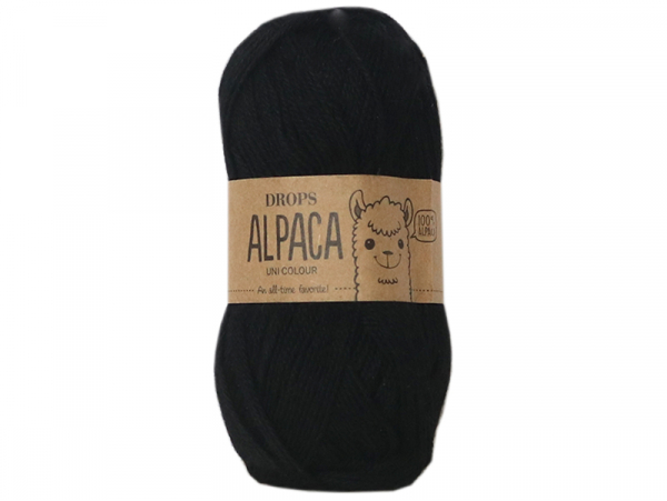 Acheter Laine Drops - Alpaca - 8903 Noir - 4,10 € en ligne sur La Petite Epicerie - Loisirs créatifs