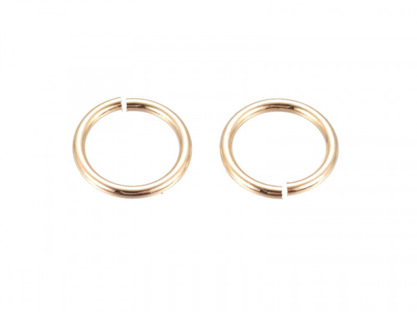 Acheter 15 anneaux 7 mm - doré à l'or fin 18k - 1,19 € en ligne sur La Petite Epicerie - Loisirs créatifs