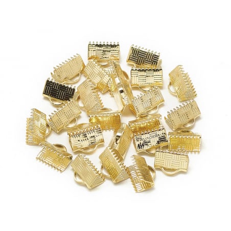 Acheter 1 fermoir griffe 10 mm - doré à l'or fin 18k - 0,19 € en ligne sur La Petite Epicerie - Loisirs créatifs