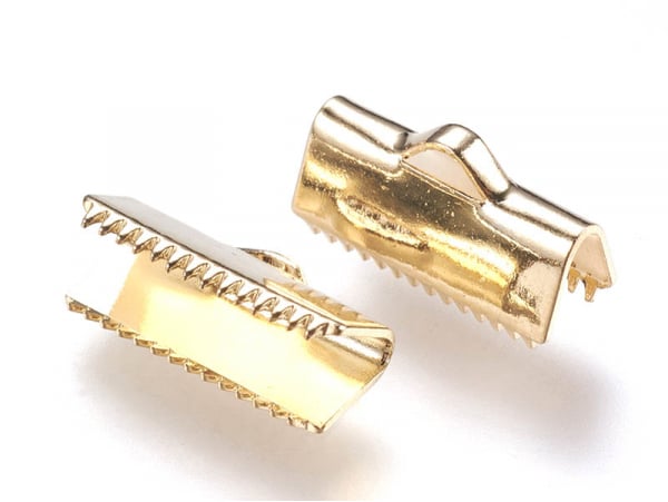 Acheter 1 fermoir griffe - 7 x 13 mm - doré à l'or fin 18k - 0,99 € en ligne sur La Petite Epicerie - Loisirs créatifs