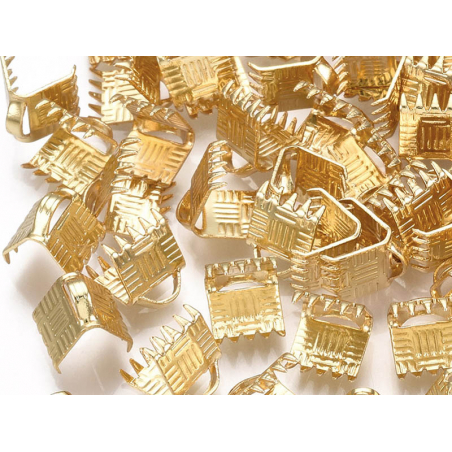 Acheter 1 fermoir griffe 7 mm - doré à l'or fin 18k - 0,29 € en ligne sur La Petite Epicerie - Loisirs créatifs