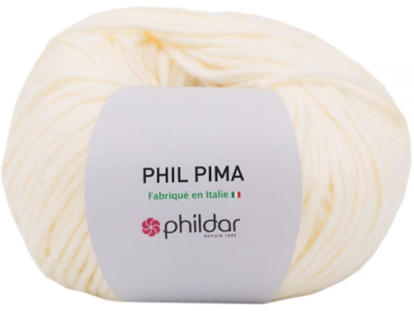 Acheter Laine Phil Pima coton du Pérou - Vanille - 7,49 € en ligne sur La Petite Epicerie - Loisirs créatifs