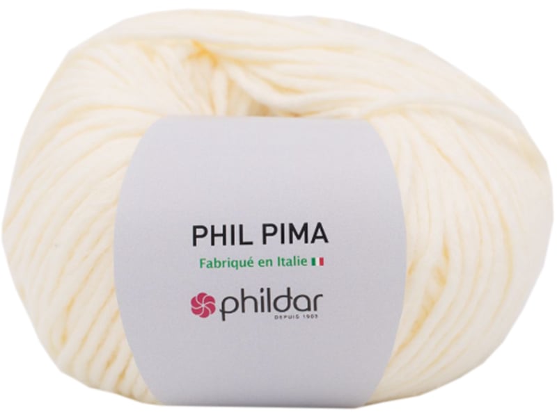 Acheter Laine Phil Pima coton du Pérou - Vanille - 7,49 € en ligne sur La Petite Epicerie - Loisirs créatifs