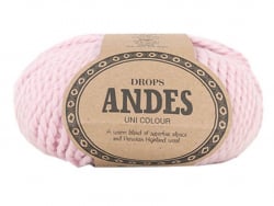 Acheter Laine Drops - Andes - 3145 Rose poudré (uni) - 5,30 € en ligne sur La Petite Epicerie - Loisirs créatifs