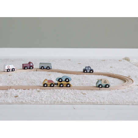 Acheter Kit d'extension véhicules pour circuit train - Little Dutch - 25,99 € en ligne sur La Petite Epicerie - Loisirs créatifs