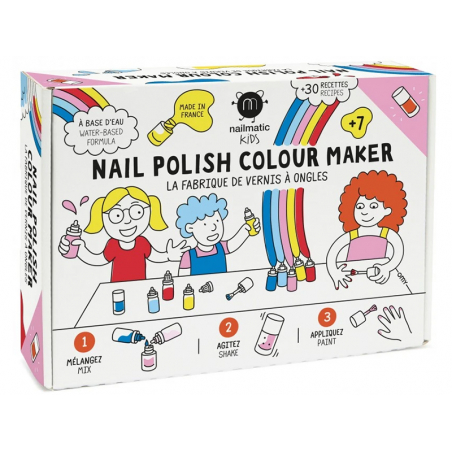 Acheter La fabrique de vernis à ongles - Nail Polish Colour Maker - 27,99 € en ligne sur La Petite Epicerie - Loisirs créatifs