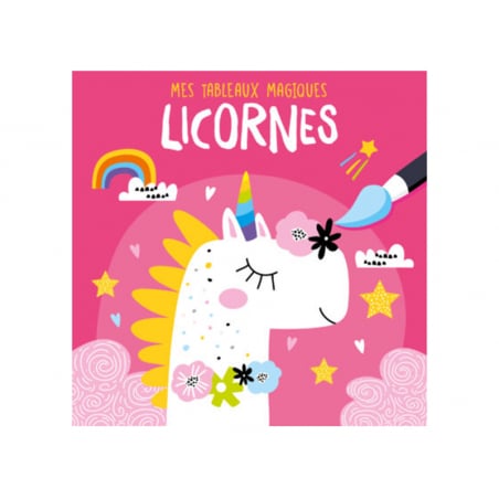 Acheter Mes tableaux en peinture magique - Licornes - 6,95 € en ligne sur La Petite Epicerie - Loisirs créatifs
