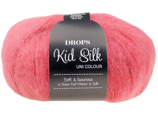 Acheter Laine Drops - Kid Silk - 32 Framboise - 4,50 € en ligne sur La Petite Epicerie - Loisirs créatifs