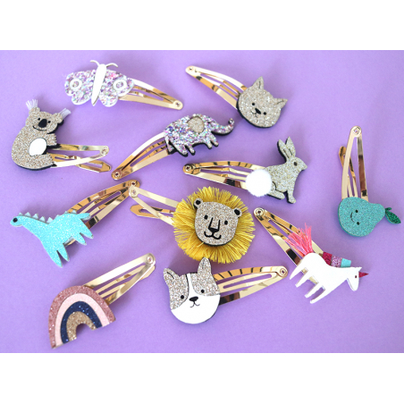 Acheter Barrettes cheveux - Eléphants - 4,99 € en ligne sur La Petite Epicerie - Loisirs créatifs