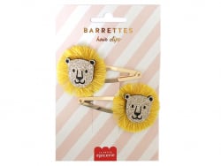 Acheter Barrettes cheveux - Lions - 4,99 € en ligne sur La Petite Epicerie - Loisirs créatifs