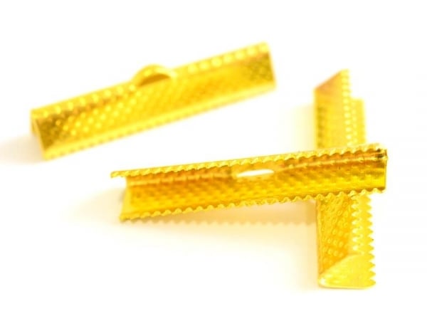 Acheter Fermoir griffe pour biais de tissu 30 mm - doré - 0,39 € en ligne sur La Petite Epicerie - Loisirs créatifs