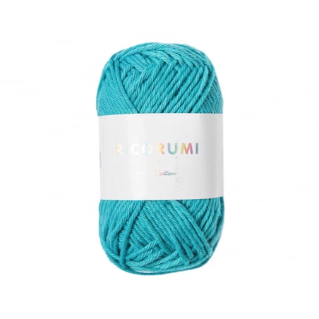 Acheter Pelote Ricorumi coton DK - Turquoise (39) - 1,09 € en ligne sur La Petite Epicerie - Loisirs créatifs