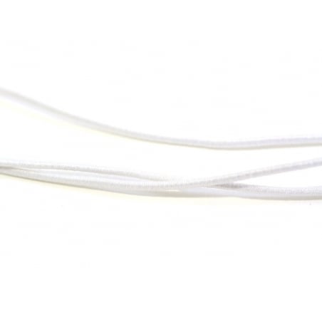 Acheter 1 m de cordon élastique 1 mm - Blanc - 0,69 € en ligne sur La Petite Epicerie - Loisirs créatifs