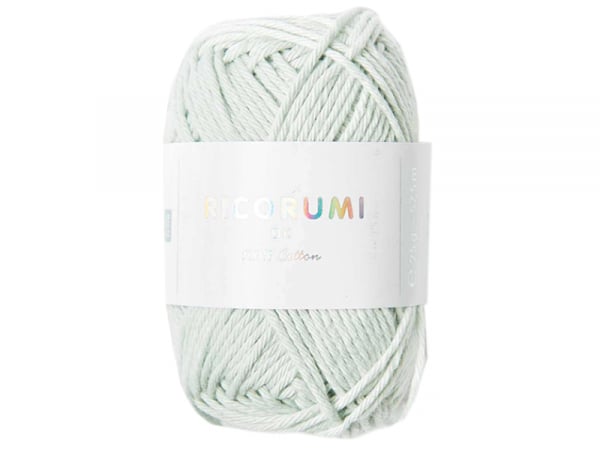 Acheter Pelote Ricorumi coton DK - Vert glace (37) - 1,09 € en ligne sur La Petite Epicerie - Loisirs créatifs