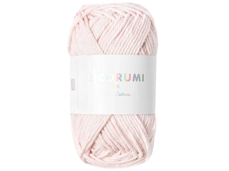 Acheter Pelote Ricorumi coton DK - Rose pastel (07) - 1,09 € en ligne sur La Petite Epicerie - Loisirs créatifs