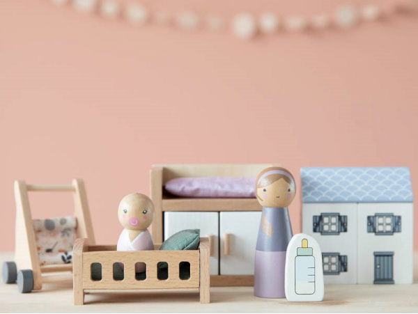 Acheter Pack nurserie pour maison de poupée - 11 pièces En ligne