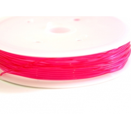 Acheter 5 m de fil élastique 0,8 mm - rose fuchsia - 2,49 € en ligne sur La Petite Epicerie - Loisirs créatifs