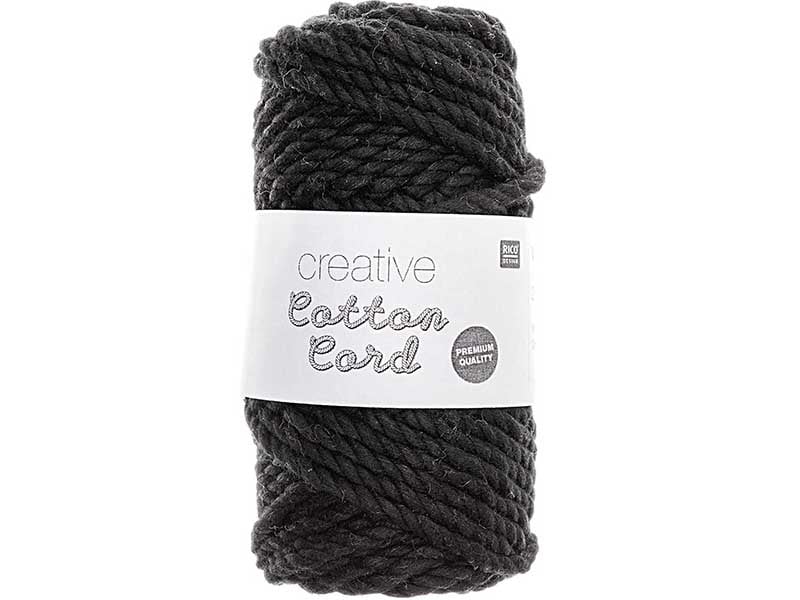 Acheter Corde creative cotton - Noir (006) - 6,99 € en ligne sur La Petite Epicerie - Loisirs créatifs