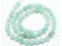 Acheter Lot de 10 perles naturelles géométriques à facettes - 6 mm - Amazonite - 5,29 € en ligne sur La Petite Epicerie - Loi...