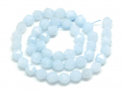 Acheter Lot de 10 perles naturelles géométriques à facettes - 6 mm - Aigue marine - 6,89 € en ligne sur La Petite Epicerie - ...