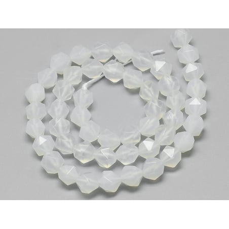 Acheter Lot de 10 perles naturelles géométriques à facettes - 6 mm - Agate - 2,99 € en ligne sur La Petite Epicerie - Loisirs...