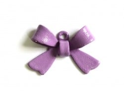 Acheter 1 Breloque noeud lilas - 1,09 € en ligne sur La Petite Epicerie - Loisirs créatifs