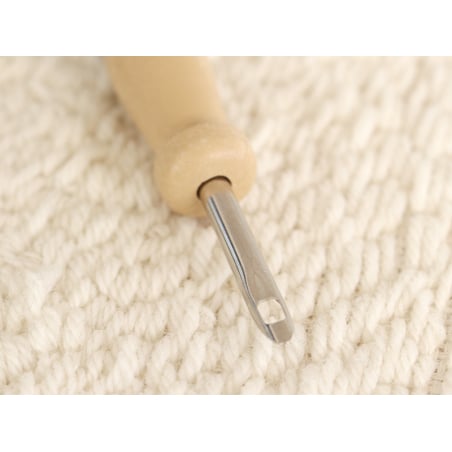 Acheter Punch needle ajustable / aiguille magique pour laine - manche en bois - 6,90 € en ligne sur La Petite Epicerie - Lois...