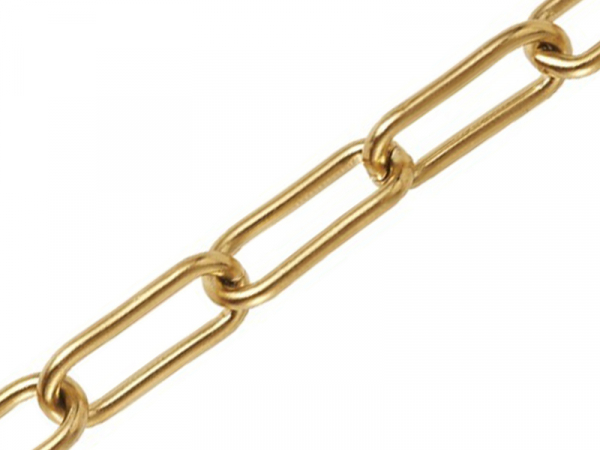 Acheter Chaine trombone dorée 17x7 mm - acier inoxydable 304 x 20 cm - 3,19 € en ligne sur La Petite Epicerie - Loisirs créatifs
