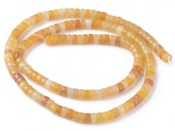 Acheter 100 perles heishi naturelles 4 mm - topaze - 5,79 € en ligne sur La Petite Epicerie - Loisirs créatifs
