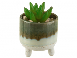 Acheter Pot pour plante à pieds - vert 8,5 cm - 11,95 € en ligne sur La Petite Epicerie - Loisirs créatifs