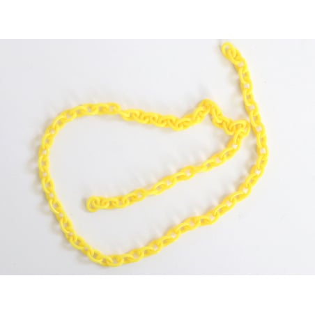 Acheter Chaîne en acrylique - 5 x 6 mm - jaune x 38 cm - 0,79 € en ligne sur La Petite Epicerie - Loisirs créatifs