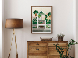 Acheter Affiche aquarelle - Dreamhouse - 50 x 70 cm - ATWS - 44,99 € en ligne sur La Petite Epicerie - Loisirs créatifs