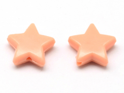 Acheter 50 perles en plastique - étoiles pastelles - 14 mm - 3,49 € en ligne sur La Petite Epicerie - Loisirs créatifs