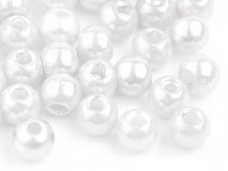 Acheter 100 perles en plastique imitation perles de culture - 3 mm - 1,49 € en ligne sur La Petite Epicerie - Loisirs créatifs