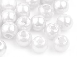 Acheter 10 perles en plastique imitation perles de culture - 8 mm - 1,99 € en ligne sur La Petite Epicerie - Loisirs créatifs