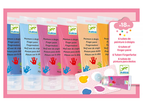 Acheter 6 tubes de peinture à doigts Sweet - 19,09 € en ligne sur La Petite Epicerie - Loisirs créatifs