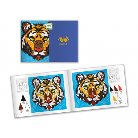 Acheter Mosaïques - coffret de collage - tigre et gorille - 10,89 € en ligne sur La Petite Epicerie - Loisirs créatifs