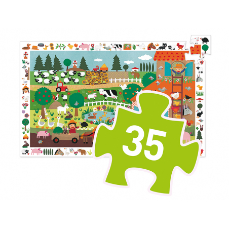 Acheter Puzzle La ferme - 35 pcs - FSC MIX - 15,19 € en ligne sur La Petite Epicerie - Loisirs créatifs