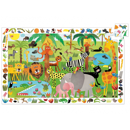 Acheter Puzzle La Jungle - 35 pcs - 13,99 € en ligne sur La Petite Epicerie - Loisirs créatifs