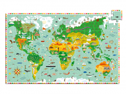 Acheter Puzzle Tour du monde 200pcs + livret - FSC MIX - 16,99 € en ligne sur La Petite Epicerie - Loisirs créatifs