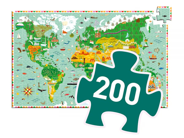 Acheter puzzle Tour du monde pas cher en ligne