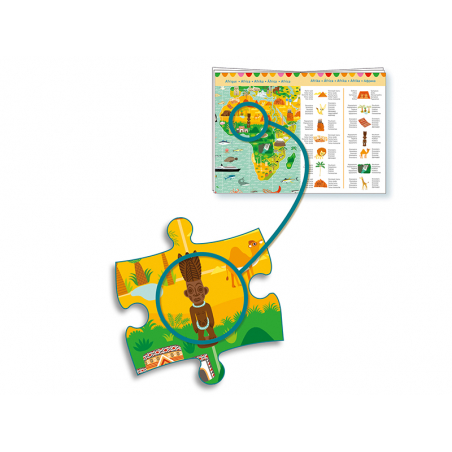 Acheter Puzzle Tour du monde 200pcs + livret - FSC MIX - 17,79 € en ligne sur La Petite Epicerie - Loisirs créatifs