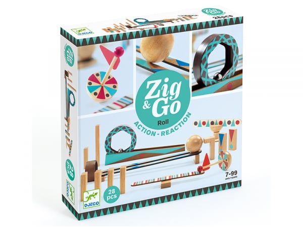 Acheter Jeu de réaction en chaîne - Zig & Go - Roll - 28 pcs - 38,19 € en ligne sur La Petite Epicerie - Loisirs créatifs