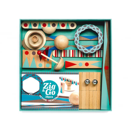 Acheter Jeu de réaction en chaîne - Zig & Go - Roll - 28 pcs - 25,36 € en ligne sur La Petite Epicerie - Loisirs créatifs