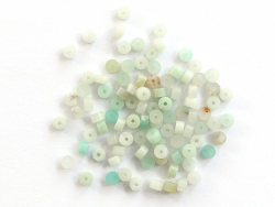 Acheter 100 perles heishi naturelles 4 mm - amazonite - 6,99 € en ligne sur La Petite Epicerie - Loisirs créatifs