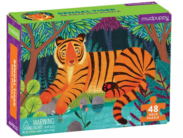 Acheter Puzzle 48 pièces - Tigre du Bengal - 6,79 € en ligne sur La Petite Epicerie - Loisirs créatifs